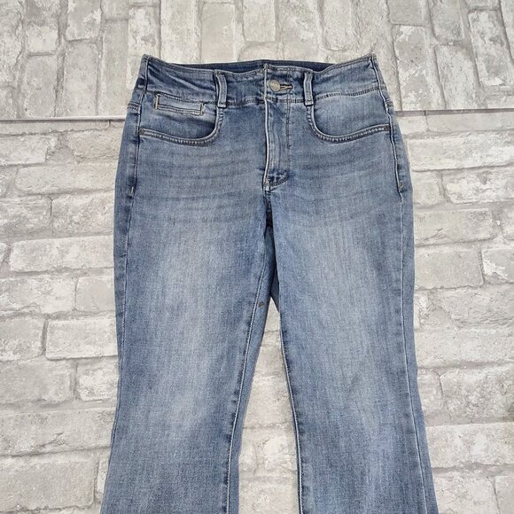 NYDJ 2P‎ LiftxTuck Ami Skinny Capris Denim Light Blue - Picture 1 of 10